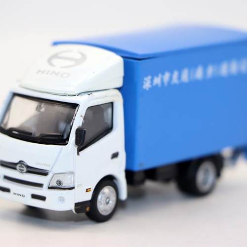 TINY微影玩具1/76 HINO 300 BOX LORRY 深圳南方运输货车模型