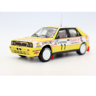 VITESSE威姿1 蓝旗亚拉力赛车模型精品摆件 43合金车Lancia Delta