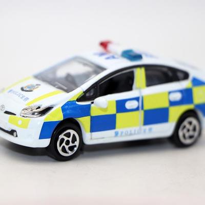 TINY微影合金玩具普锐斯警车模型