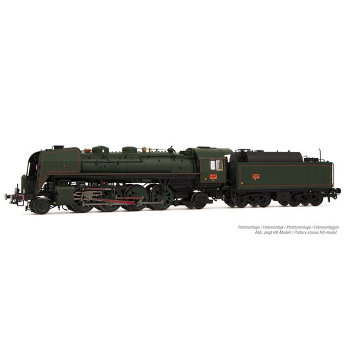 外贸1/87 141-1187 SNCF 1947 HO火车模型法国蒸汽机车玩具摆件