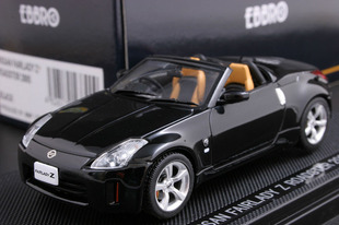 EBBRO 1/43合金车Fairlady Z 2005日*产淑女轿车敞篷汽车模型经典