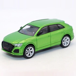 PARA 1/64合金车 Audii RS奥迪Q8豪华轿跑车SUV汽车模型玩具摆件