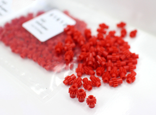 HO比例火车电机齿轮1/87电动火车模型通用牙箱齿轮轴齿轮12齿配件