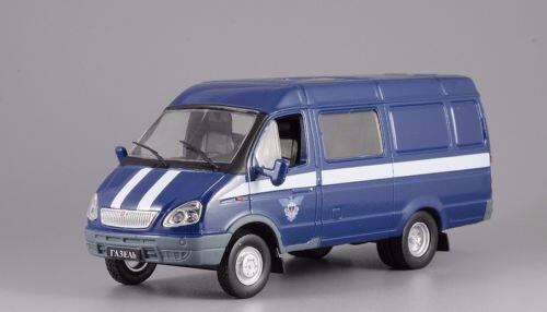 外贸1/43合金车嘎斯瞪羚汽车模型