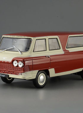 1 43合金车SARB CTAPT 1963俄罗斯客车巴士复古老爷车模型