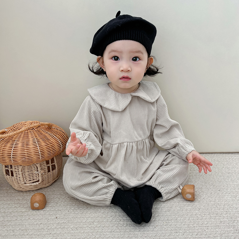 长袖爬服春秋薄款外穿哈衣