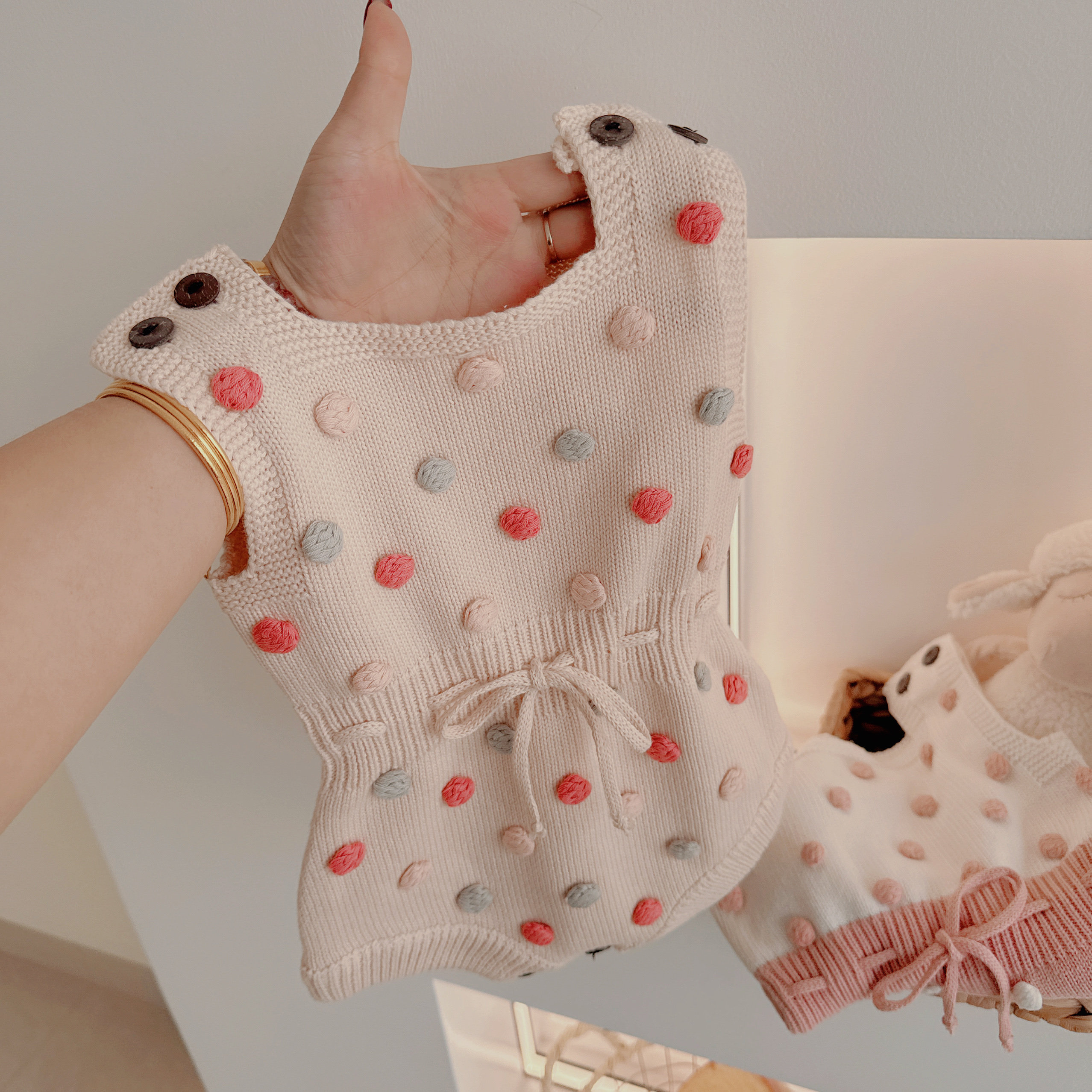 韩版婴儿毛衣针织衫秋冬毛线包屁衣手工毛球洋气公主哈衣宝宝爬服,童装/婴儿装/亲子装,连身衣/爬服/哈衣,淘宝优惠券,粉丝福利购,淘宝优惠卷