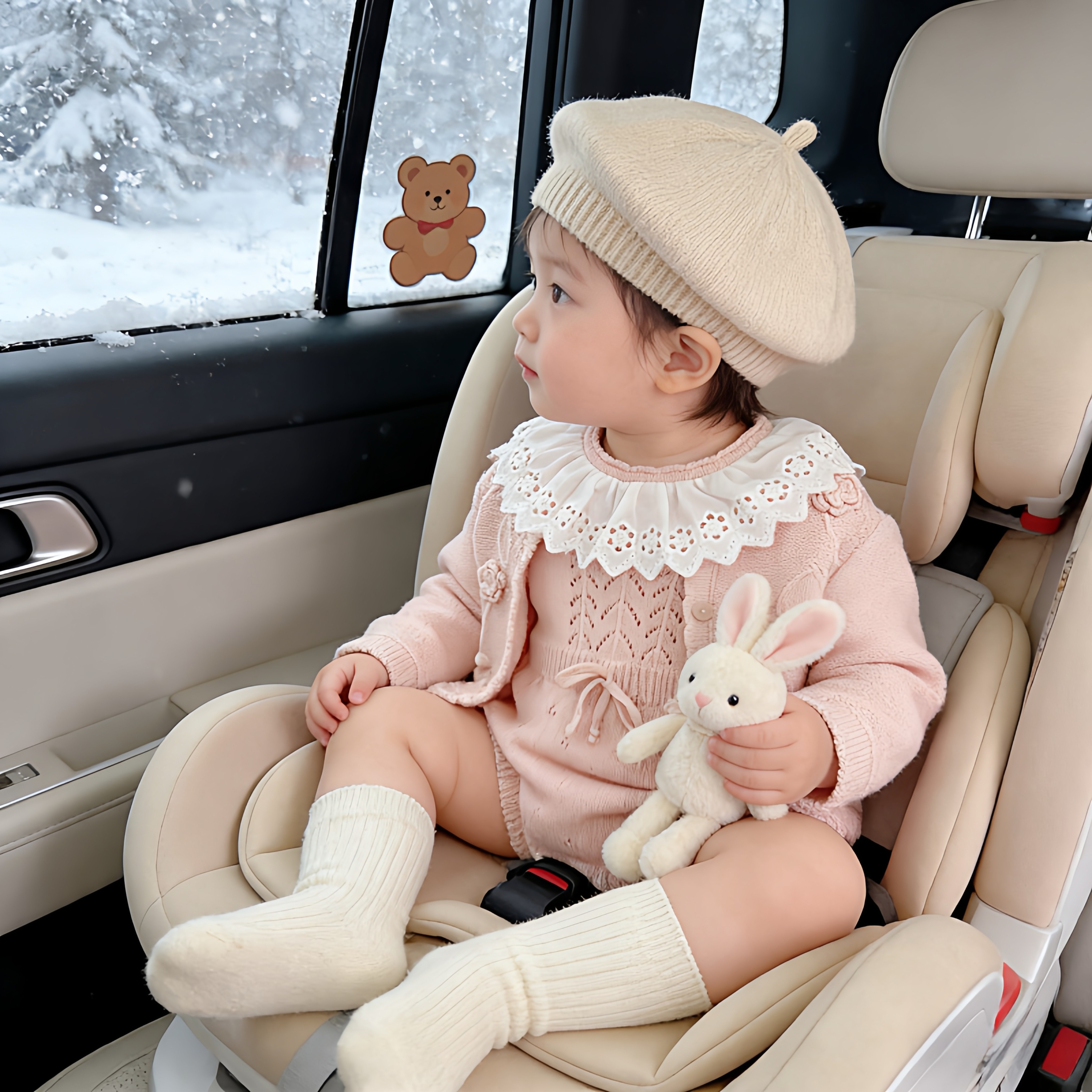 拉果拉婴儿纯棉毛衣秋冬套装宝宝花朵甜美女童外套针织开衫包屁衣,童装/婴儿装/亲子装,毛衣/针织衫,淘宝优惠券,粉丝福利购,淘宝优惠卷