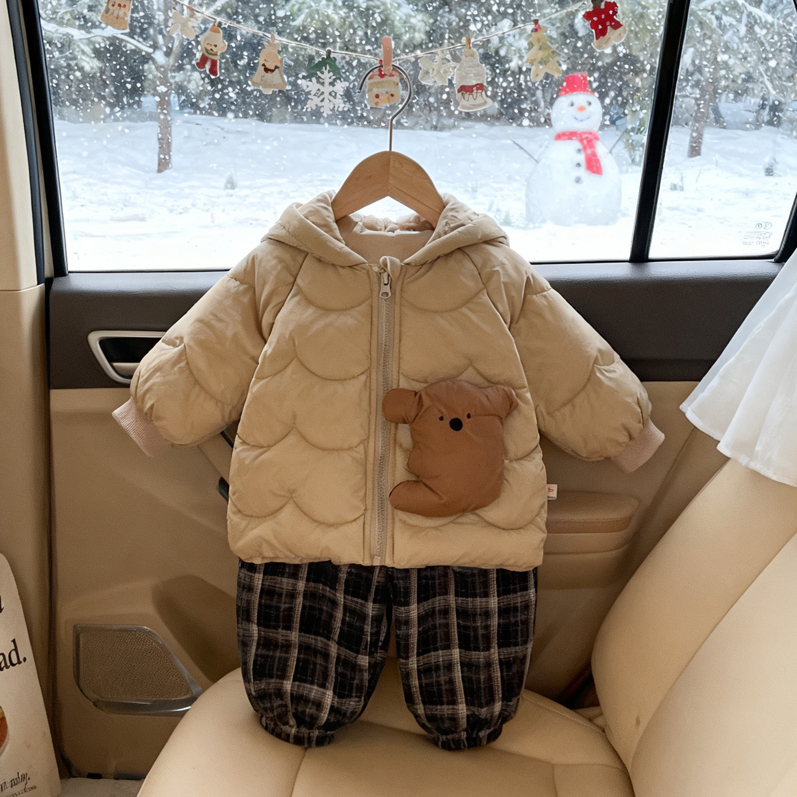 2025冬季拉果拉婴幼儿90白鸭绒卡通连帽羽绒服外套男女宝宝外出服,童装/婴儿装/亲子装,羽绒服,淘宝优惠券,粉丝福利购,淘宝优惠卷