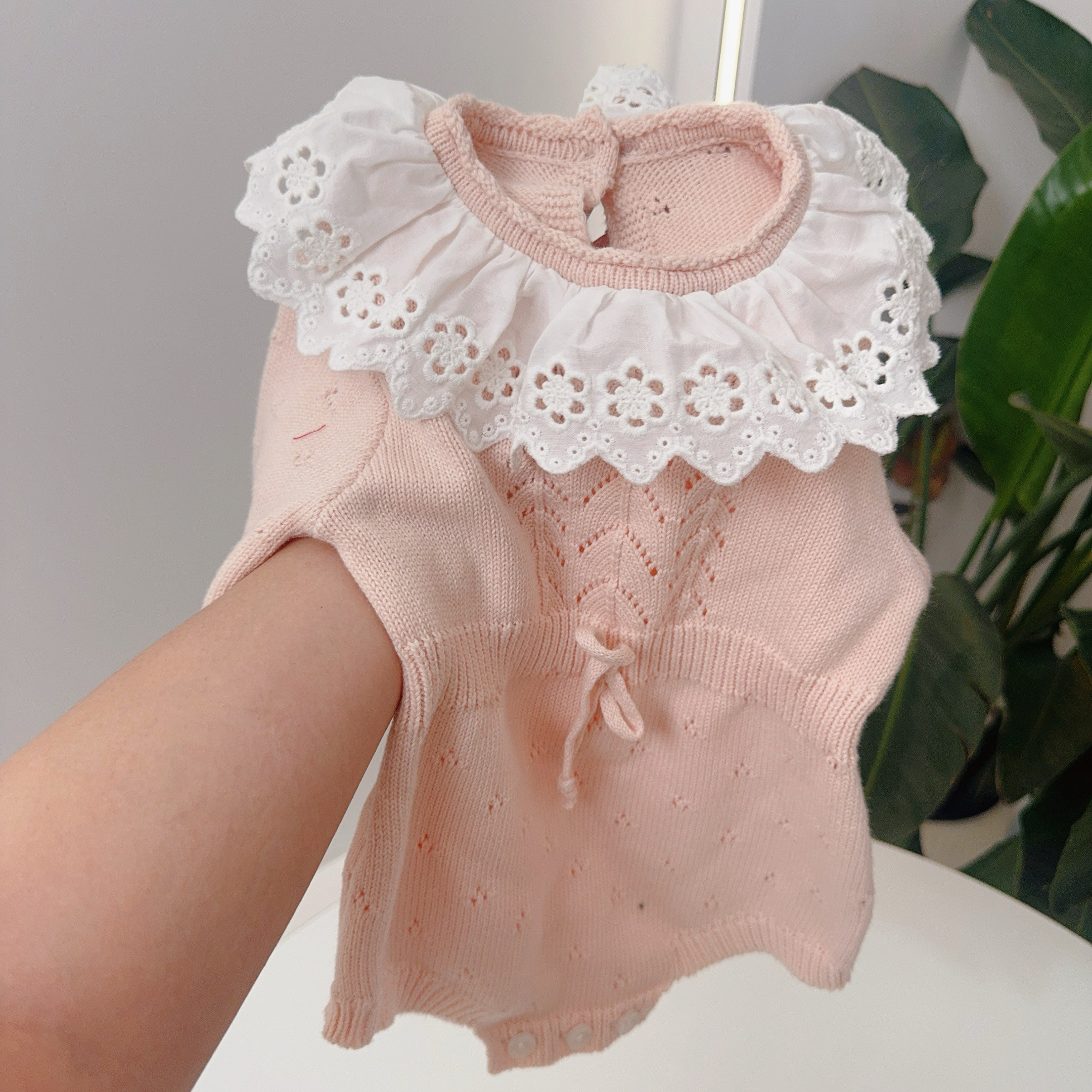 拉果拉婴儿衣服棉纱毛衣针织包屁衣女宝宝百日宴周岁粉色礼服哈衣,童装/婴儿装/亲子装,连身衣/爬服/哈衣,淘宝优惠券,粉丝福利购,淘宝优惠卷