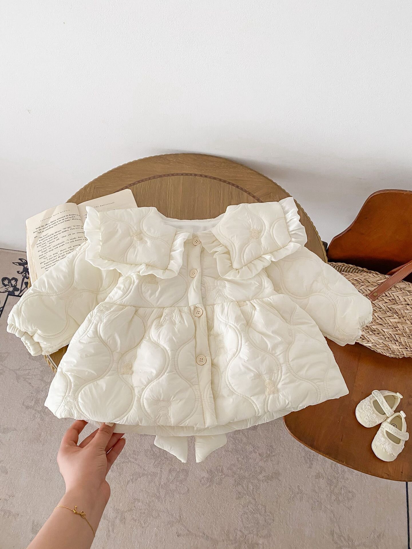 女宝宝秋冬装婴儿棉袄加绒加厚保暖棉服百天周岁公主礼服外套棉衣,童装/婴儿装/亲子装,棉袄/棉服,淘宝优惠券,粉丝福利购,淘宝优惠卷