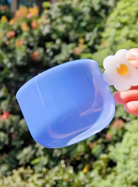 O.RoseLif 玻璃杯网红博主太阳花耐热玻璃杯牛奶杯咖啡杯家居装饰