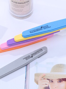 美甲店专用耐用好用甲面海棉挫