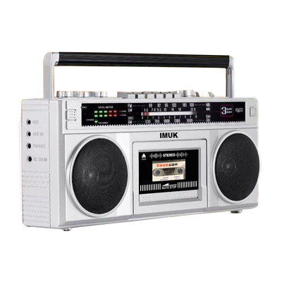 IMUK全新复古磁带机录音机老式80年代收录机多功能蓝牙U盘播放机