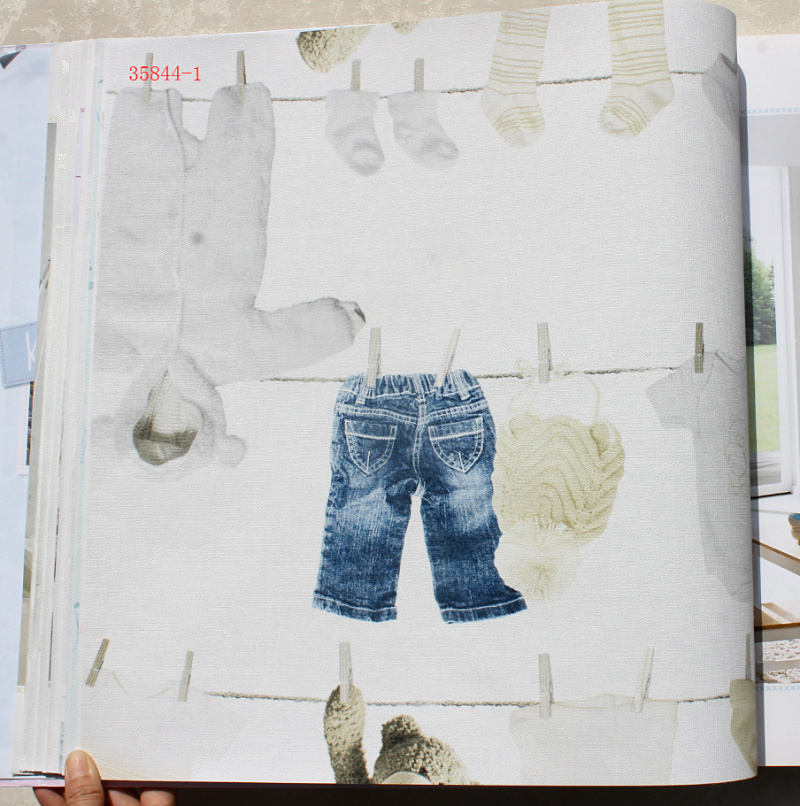 德国无纺布儿童房墙纸