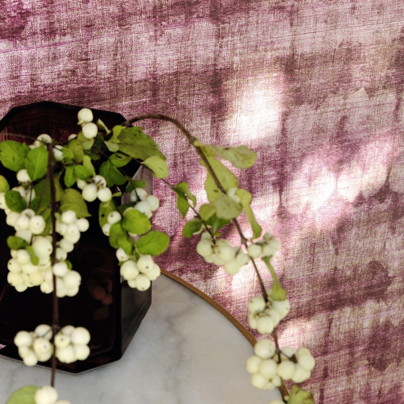 法国原装进口Elitis墙纸现代简约客厅 卧室 书房蓝色壁纸 VP8520