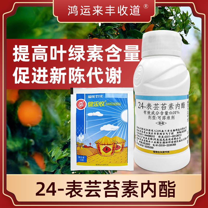 24表芸苔素内脂酯植物生长调节剂解药害正品农药小麦调节生长专用