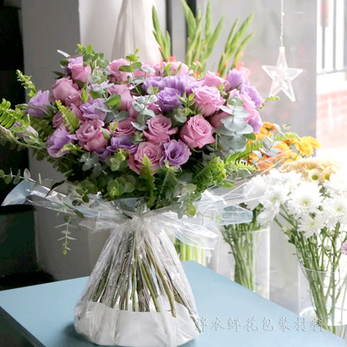 鲜花花束保水棉蓄水保鲜包装材料