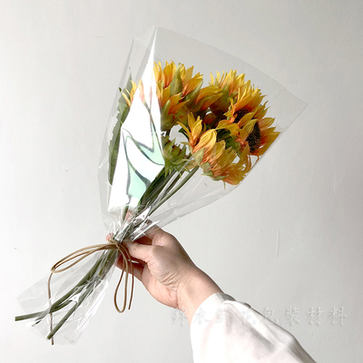 透明多支袋高透玻璃纸鲜花包装