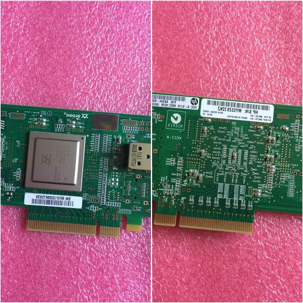 议价出售光纤通道卡 QLE2560- 8GB PCI-E单通道 HBA卡光纤卡