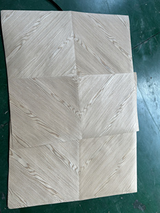 实木木皮 拼花木皮 桌面家具翻新手工贴皮80×80