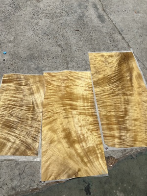 金丝楠木皮 天然水波纹木皮 实木 名贵天然木皮