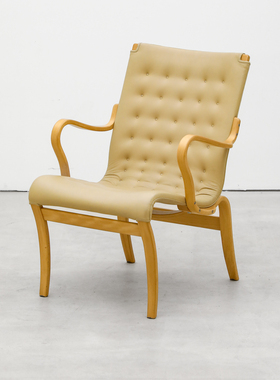 coznap 中古｜瑞典产Bruno Mathsson设计Miina chair扶手椅休闲椅
