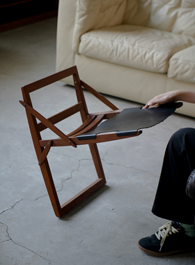 coznap 中古 | 丹麦产 Peter Hvidt  设计 折叠搭脚凳