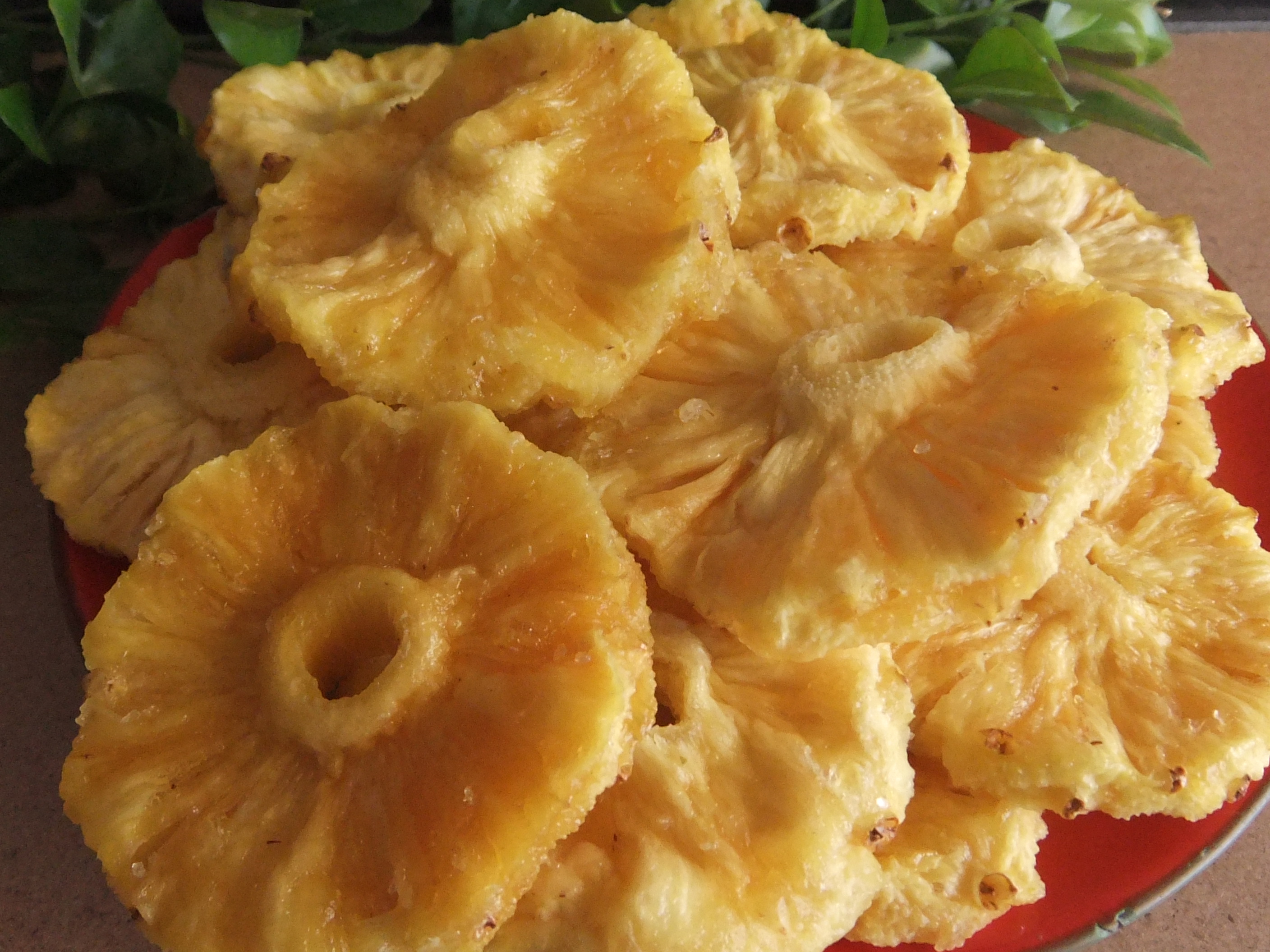 包邮 福建漳州大片程溪菠萝干/凤梨片 产地直销原滋原味纯原料1斤