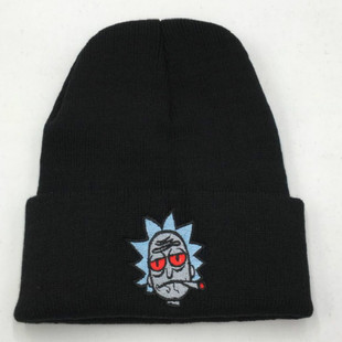 winter beanie男女smoking 针织帽冬天护耳冷帽时尚百搭毛线帽子