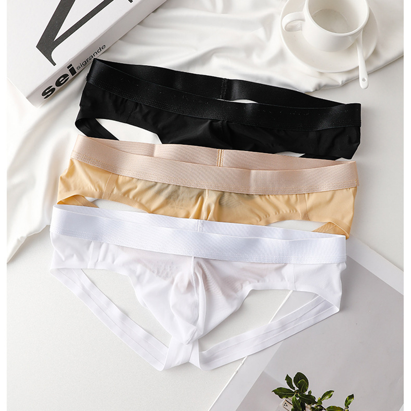 男士性感内裤丁字裤超薄半透丝滑冰丝无痕双丁裤性感低腰贴身显大,女士内衣/男士内衣/家居服,男丁字裤,淘宝优惠券,粉丝福利购,淘宝优惠卷