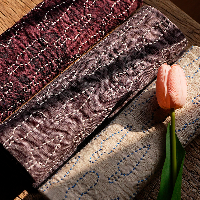 钟声刺绣手工云树之思