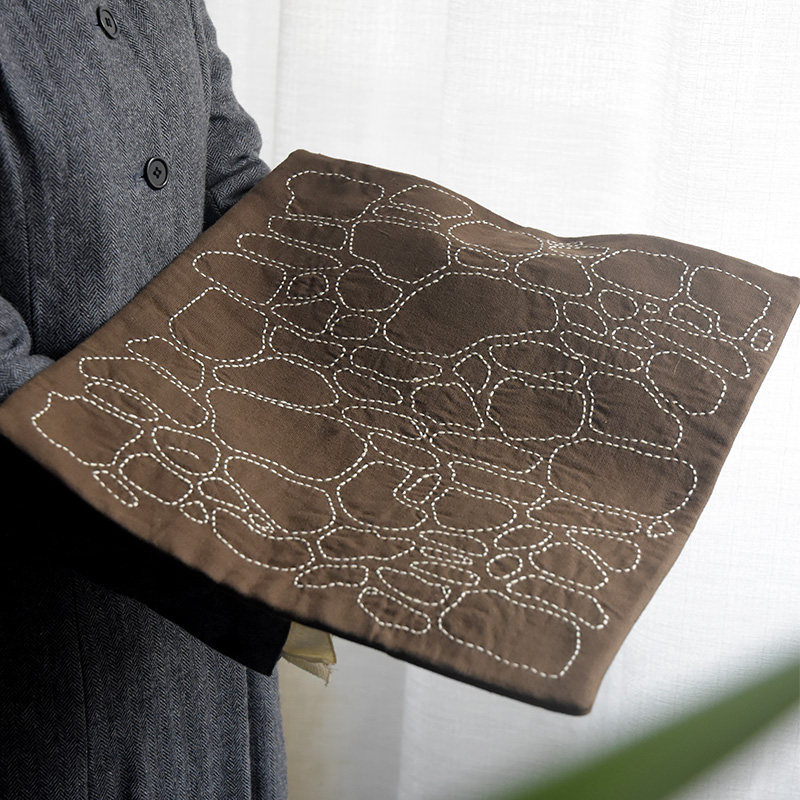 钟声刺绣 国潮元原创 石头纹茶席 餐垫置物垫桌垫隔热垫,餐饮具,茶道/零配,淘宝优惠券,粉丝福利购,淘宝优惠卷