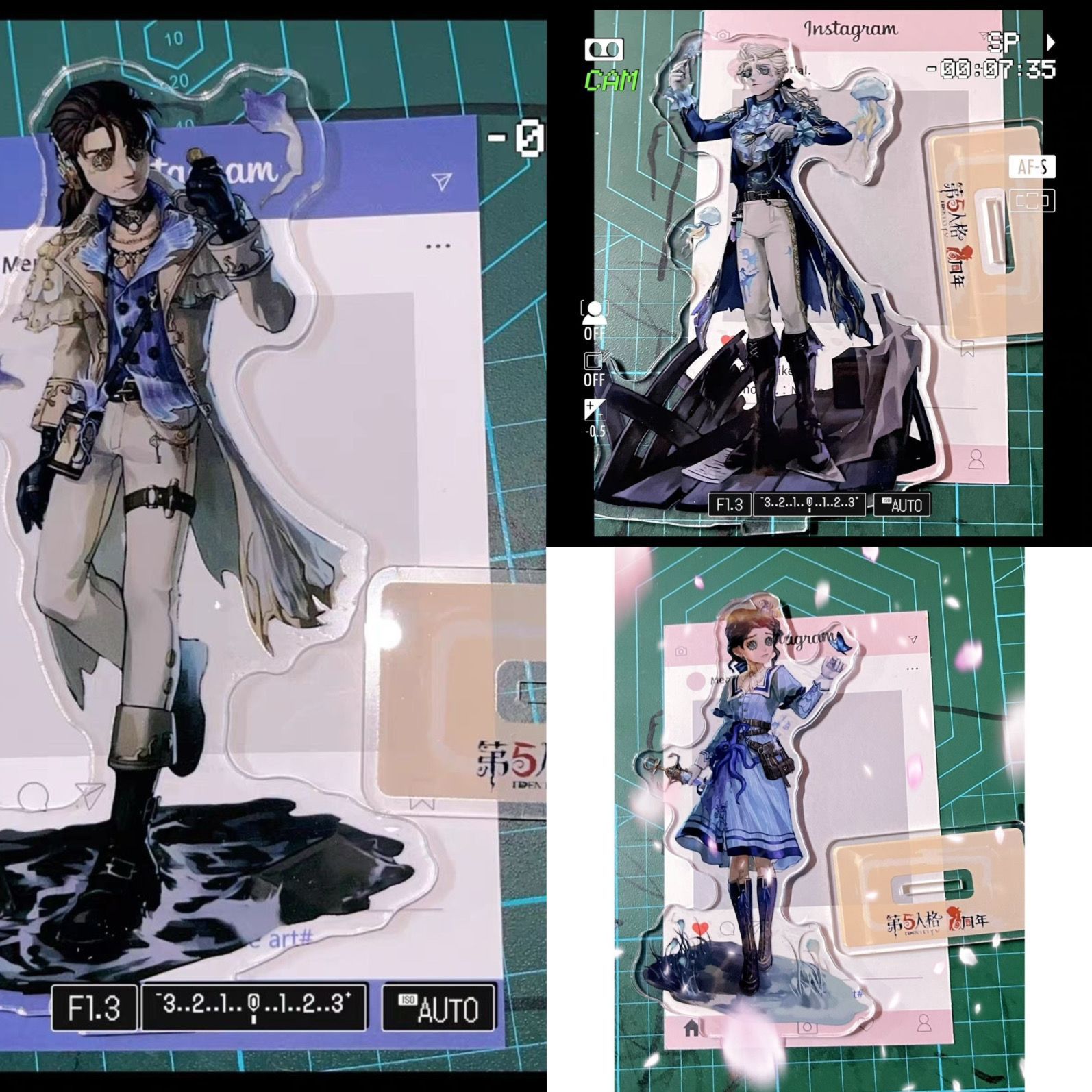 第五人格周边亚克力立牌六周年限定医生作曲家佣兵10cm单插礼物