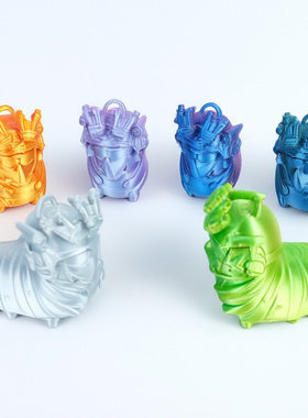 三角洲行动爆款威龙周边抽象威虫3D打印钥匙扣摆件搞怪挂件
