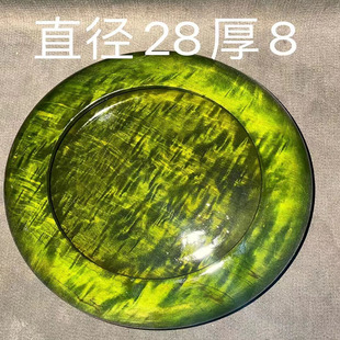 水果盘实木干果盒糖果盒家用客厅摆件 金丝楠阴沉木果盘新中式