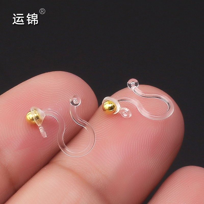 耳钉改耳夹转换器 无耳洞耳饰配件 diy手工自制透明u型树脂耳夹,饰品/流行首饰/时尚饰品新,耳夹转换器,淘宝优惠券,粉丝福利购,淘宝优惠卷