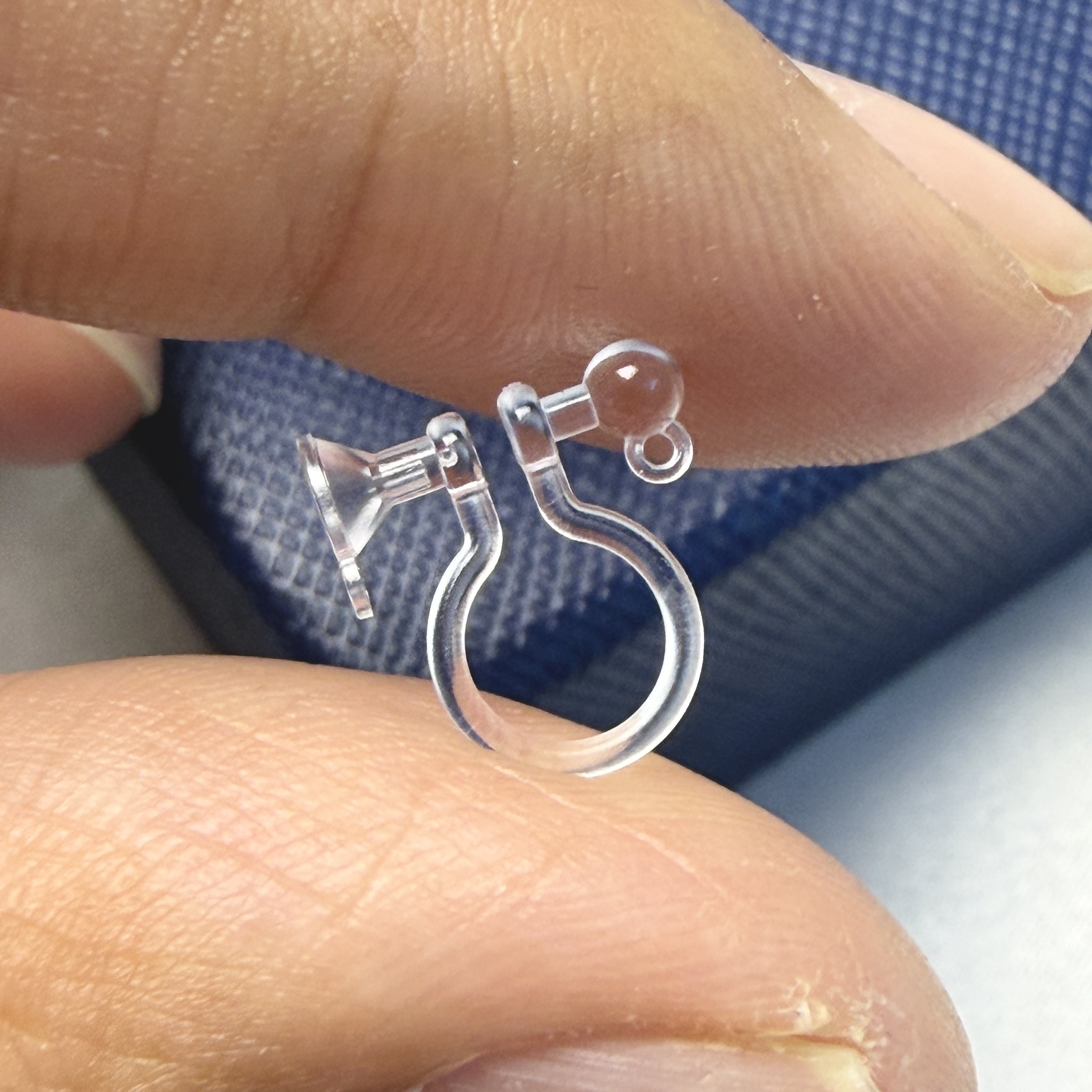 自制无耳洞耳夹配件 钻杯带吊环树脂耳夹 新款免耳洞耳饰diy配件,饰品/流行首饰/时尚饰品新,耳夹转换器,淘宝优惠券,粉丝福利购,淘宝优惠卷