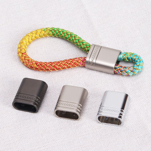 汽车钥匙扣配件 创意生日礼物手工编绳diy自制男生编织绳皮绳扣子