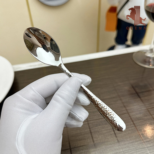 勺网红高颜值儿童勺吃饭长柄汤匙 304不锈钢勺子家用创意可爱韩式