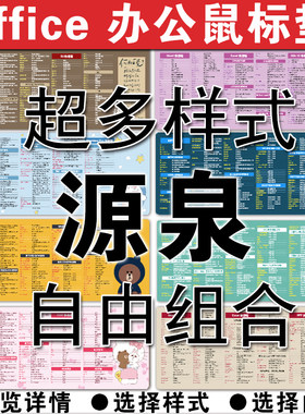 源泉快捷键专业鼠标垫