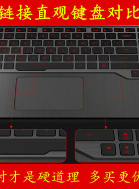 S7BS华硕S5AS枪神II版S5CS8750键盘plus膜GL504 SCAR电脑STRIX笔记本ROG保护GL703VM GL503VS魔霸2 CM S5AM V