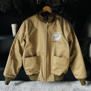外套 DD登陆卡通涂鸦纪念TANK坦克服厚夹克棉衣军事风棉服秋冬工装