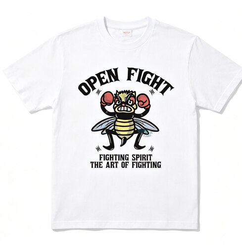 海空蜜蜂Open Fifht短袖T恤 复古军事风半袖衫 透气印花宽松版型