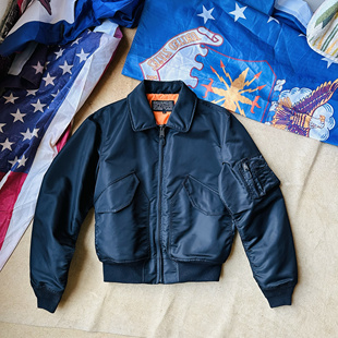 45P海空fit男女7兜防风薄外套日本产 酷黑SAW飞行服单夹克春秋款