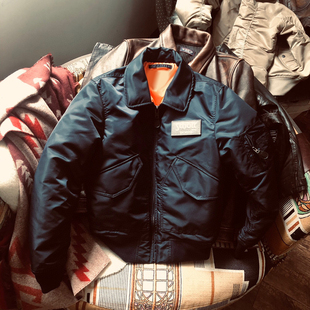 45P飞行夹克Double 双魔术贴可拆 G联名飞行服夹克棉服翻领棉衣