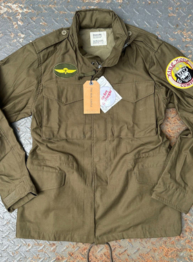 BUZZ狠货TAXI DRIVER 出租车司机 M65军风连帽夹克中款风衣春秋款