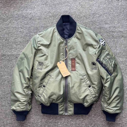欧版宽松 Double G 海空卫士飞行夹克通勤双面棉服BUZZ军事风棉衣