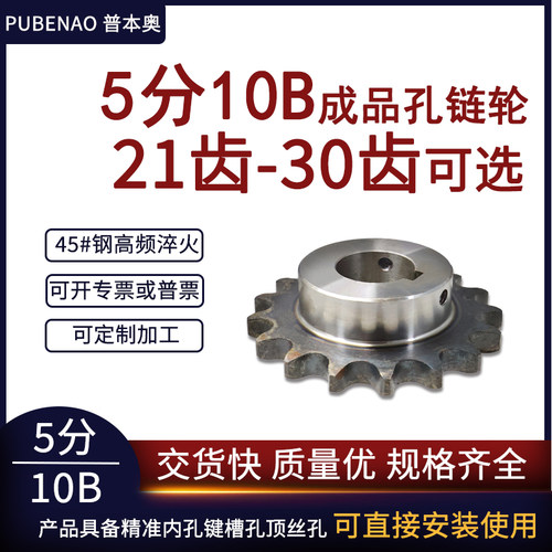 普本奥5分10B成品孔链轮