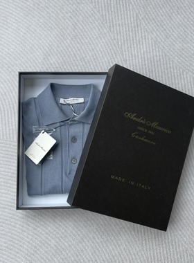 聚鹏名品Andre Maurice男士宽条纹短袖polo海岛棉薄款透气柔软